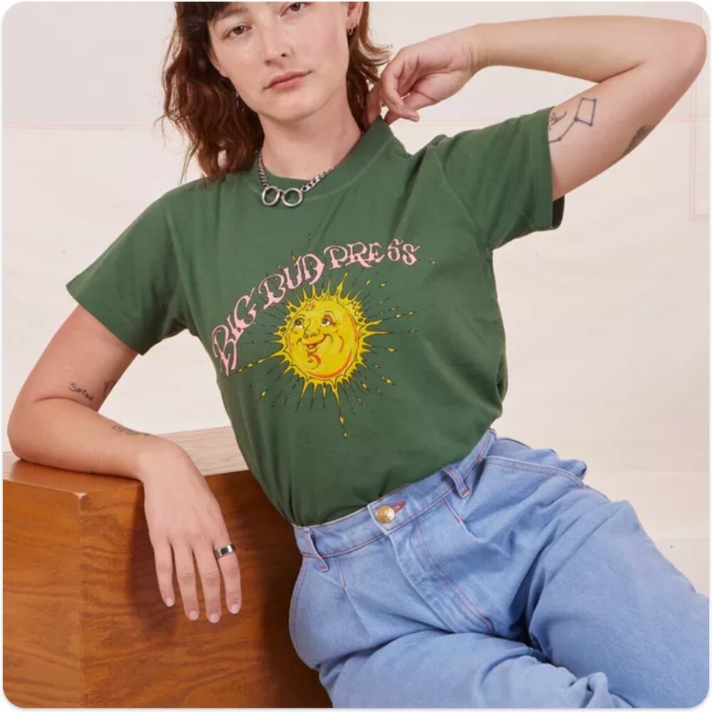 Big Bud Press Bill Ogden Sun Tee Organic